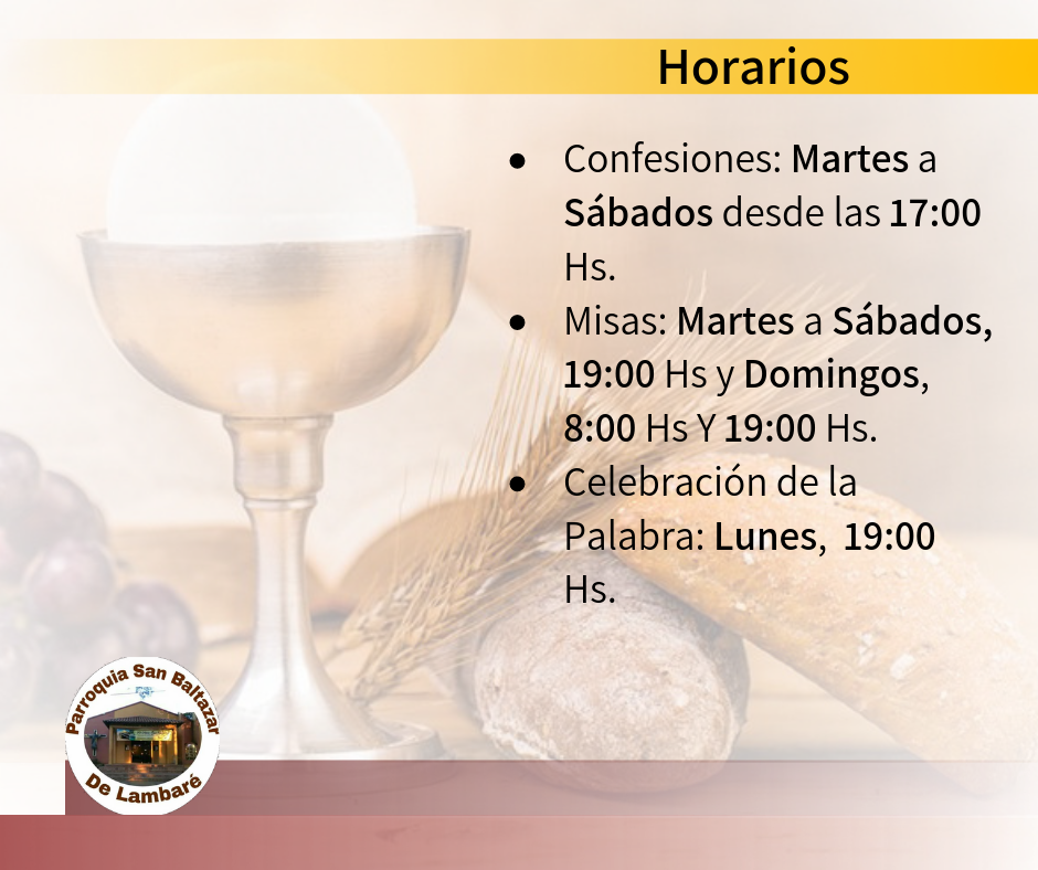 Horario de Misas en Asunción